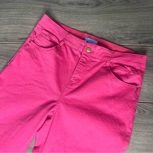 Draper James Pink Skinny Legged Pants Size 14